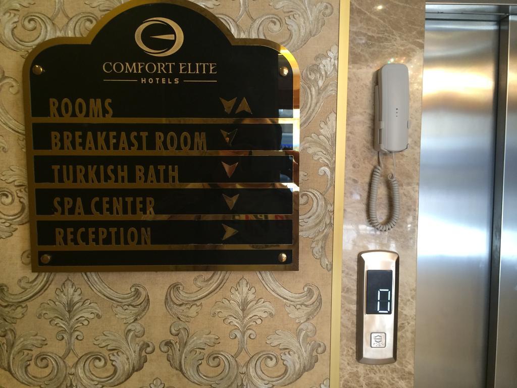 Comfort Elite Hotels Sultanahmet اسطنبول المظهر الخارجي الصورة